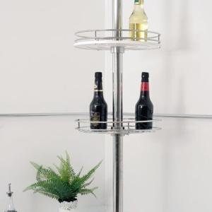 3 Döner Sepetli Takım Krom