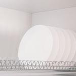 Plastik Damlalıklı Tabaklı Seti Krom