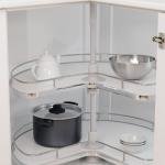 3/4 Ahşap Tabanlı Döner Sepet Takımı