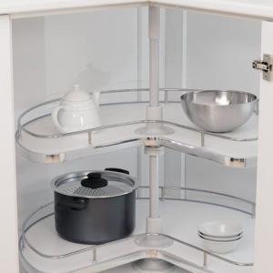 3/4 Ahşap Tabanlı Döner Sepet Takımı