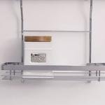 Tekli Baharatlık Büyük Raflı Krom