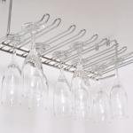 5 Bölmeli Kadeh Askısı Krom