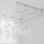 Bar Tipi Kadeh Askısı Üç Bölmeli Krom