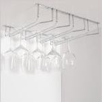 Bar Tipi Kadeh Askısı Dört Bölmeli Krom