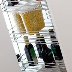 Teleskopik Frenli Raylı Üç Sepetli Tezgah Altı Ünite