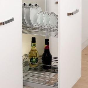 Frenli Raylı Tabaklık Bölmeli Demonte Ünite