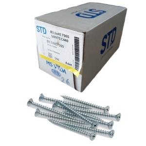 STD SUNTA VİDASI BEYAZ 3,5x45 (500 Adt)