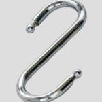 S Askı Kancası Topuzlu Krom