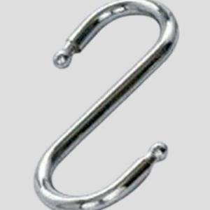 S Askı Kancası Topuzlu Krom