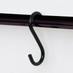 S Askı Kancası Siyah