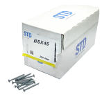 STD SUNTA VİDASI BEYAZ 5x45 (200 Adt)