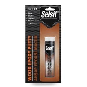 SELSİL 2 BİLEŞENLİ AHŞAP YAPIŞTIRICI EPOKSİ MACUN - 57GR