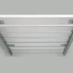 Tavana Monte Teleskopik Raylı Alm. Borulu Pantolonluk Krom