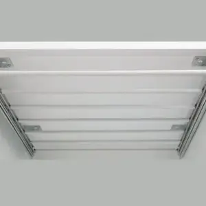 Tavana Monte Teleskopik Raylı Alm. Borulu Pantolonluk Krom