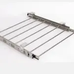 Tavana Monte Teleskopik Raylı Krom Borulu Pantolonluk