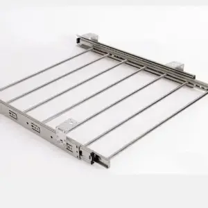 Tavana Monte Teleskopik Raylı Krom Borulu Pantolonluk