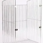 Kapağa Monte Çamaşır Sepeti Krom