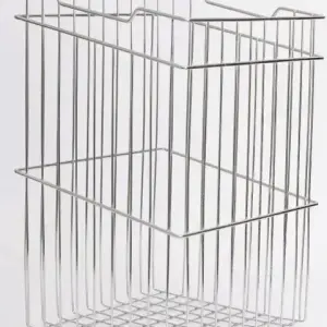 Askılı Çamaşır Sepeti Krom