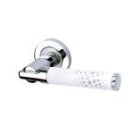 Kristal Rozetli Kapı Kolu