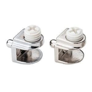 Metal Cam Raf Tutucu Pimli(Plastik Vidalı Max. 5 mm)