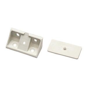 Plastik Çiftli Kapaklı Köşe Bağlantı