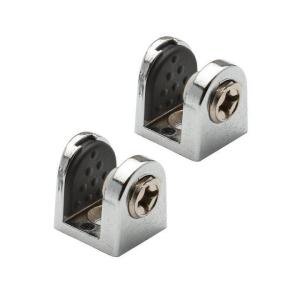 Tırnak Metal Cam Raf Tutucu(Metal Vidalı Max. 8 mm)