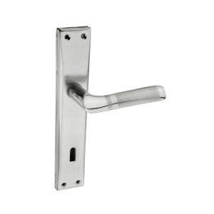 Turkuaz Aynalı Kapı Kolu