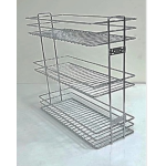 Teloskopik Frenli Raylı Üç Sepetli Şişelik - Detarjanlık