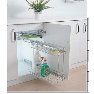 Yandan Teleskopik Raylı Şişelik - Deterjanlık