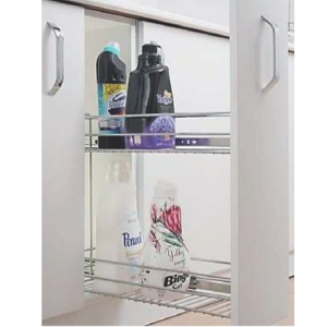 Yandan Teleskopik Frenli Raylı Şişelik - Deterjanlık