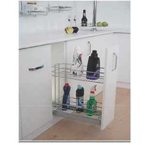 Alttan Raylı Frenli Şişelik - Deterjanlık